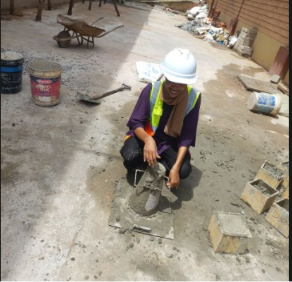 Concrete research using powdered gum Arabic additive