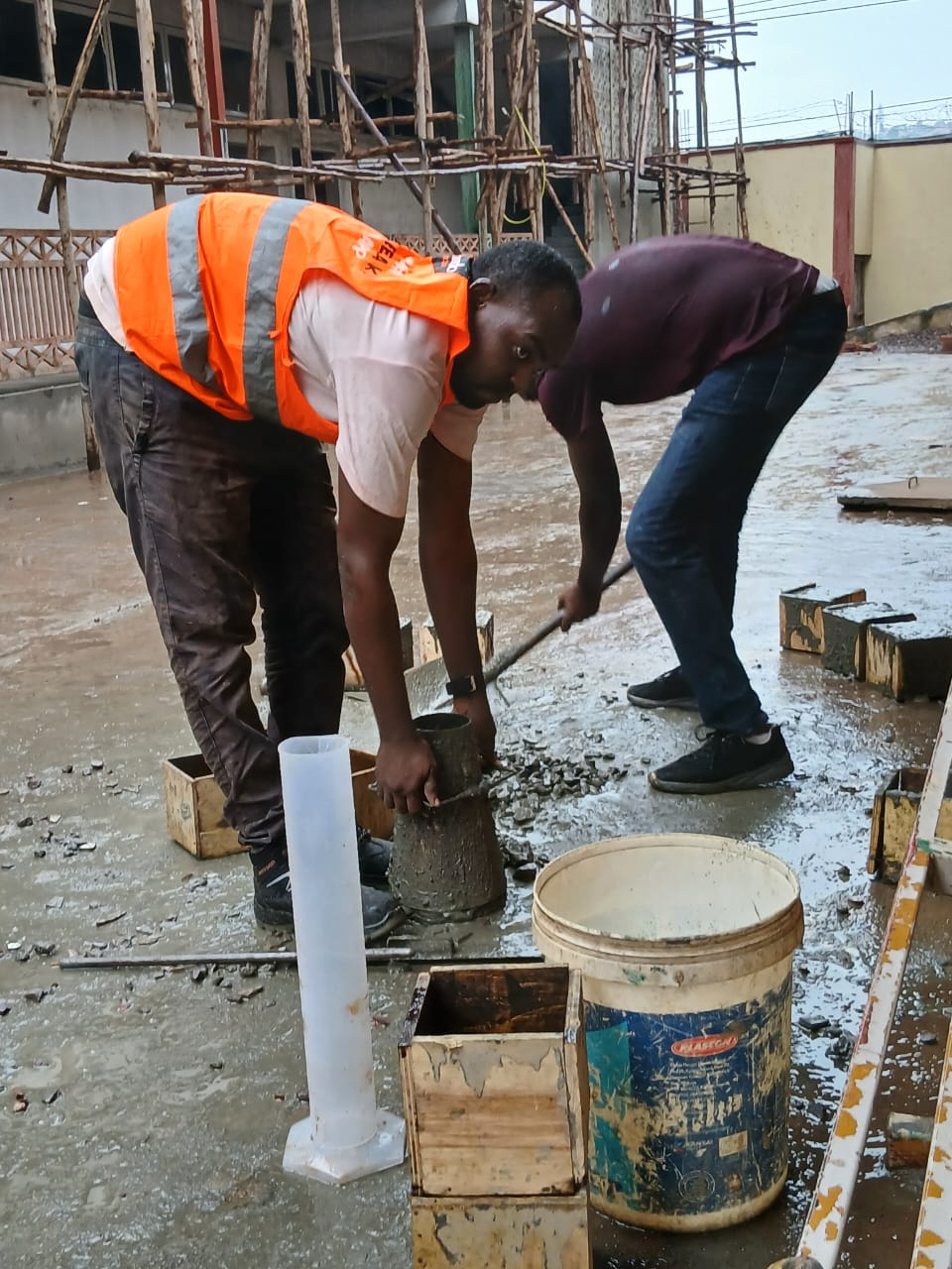 Circular Build Africa laboratory research
